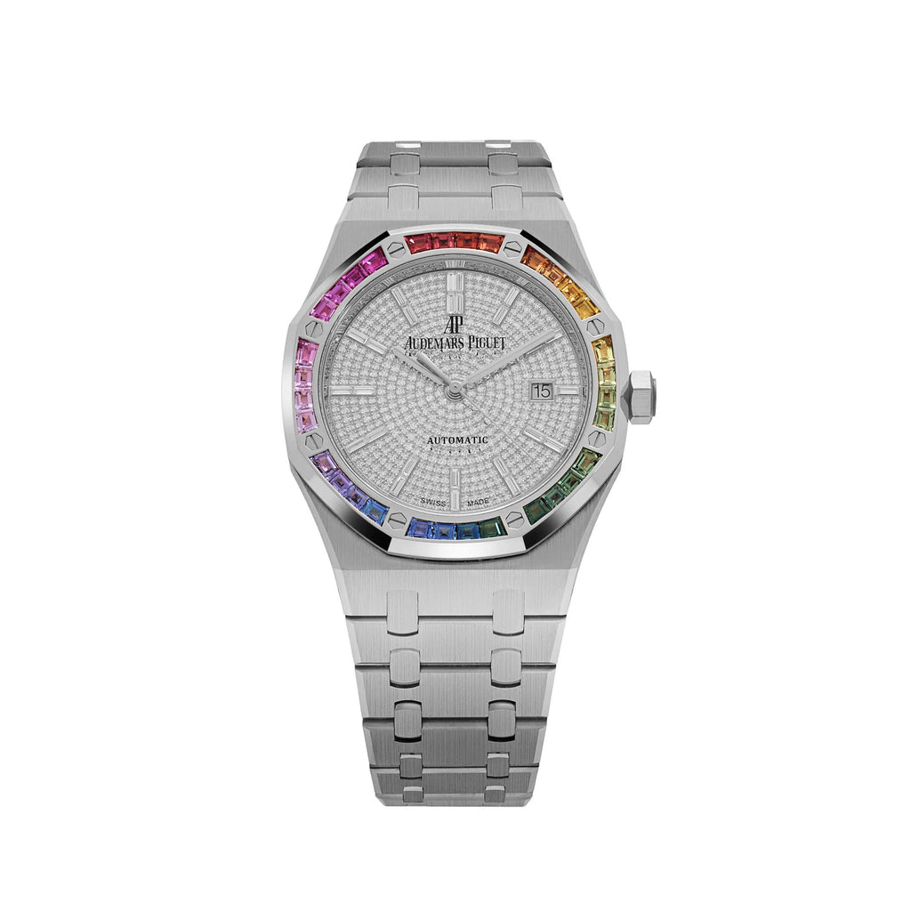 Umbraux A Vauban White Gold Rainbow Sapphires