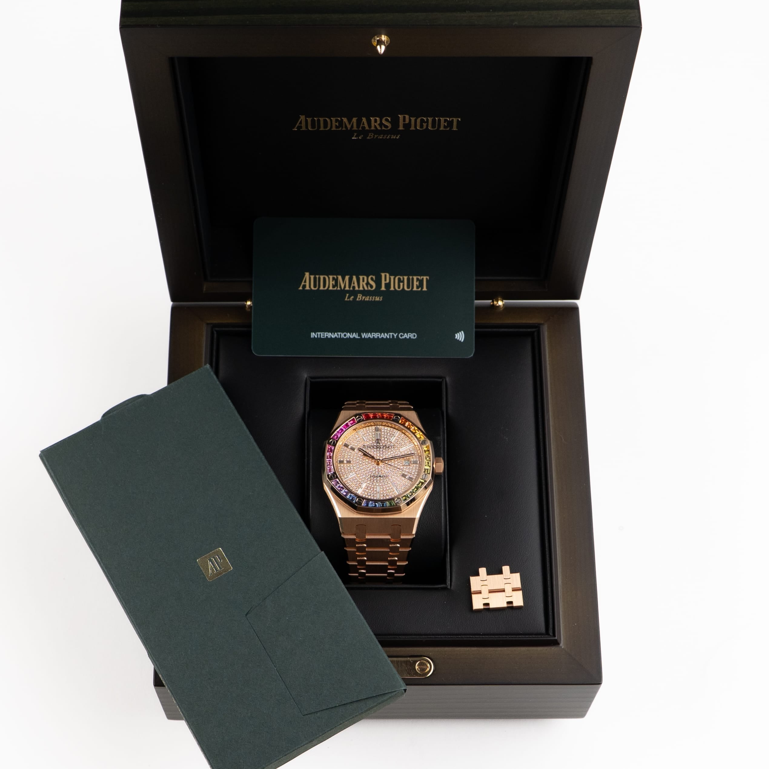 Umbraux A Vauban Rose Gold Rainbow Sapphires