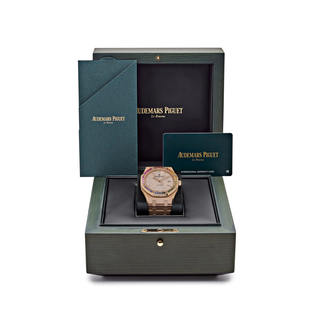 Umbraux A Vauban Rose Gold Rainbow Sapphires