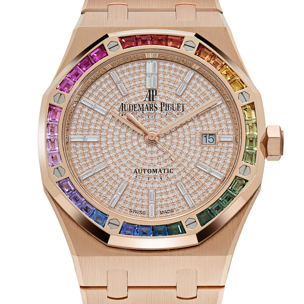 Umbraux A Vauban Rose Gold Rainbow Sapphires