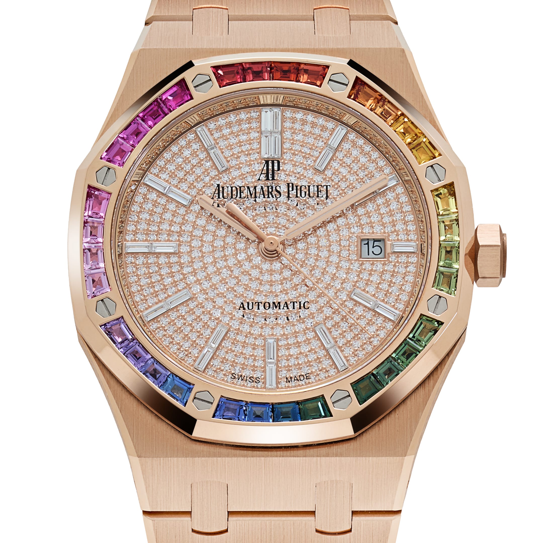 Umbraux A Vauban Rose Gold Rainbow Sapphires