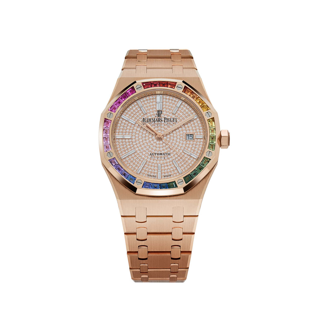 Umbraux A Vauban Rose Gold Rainbow Sapphires