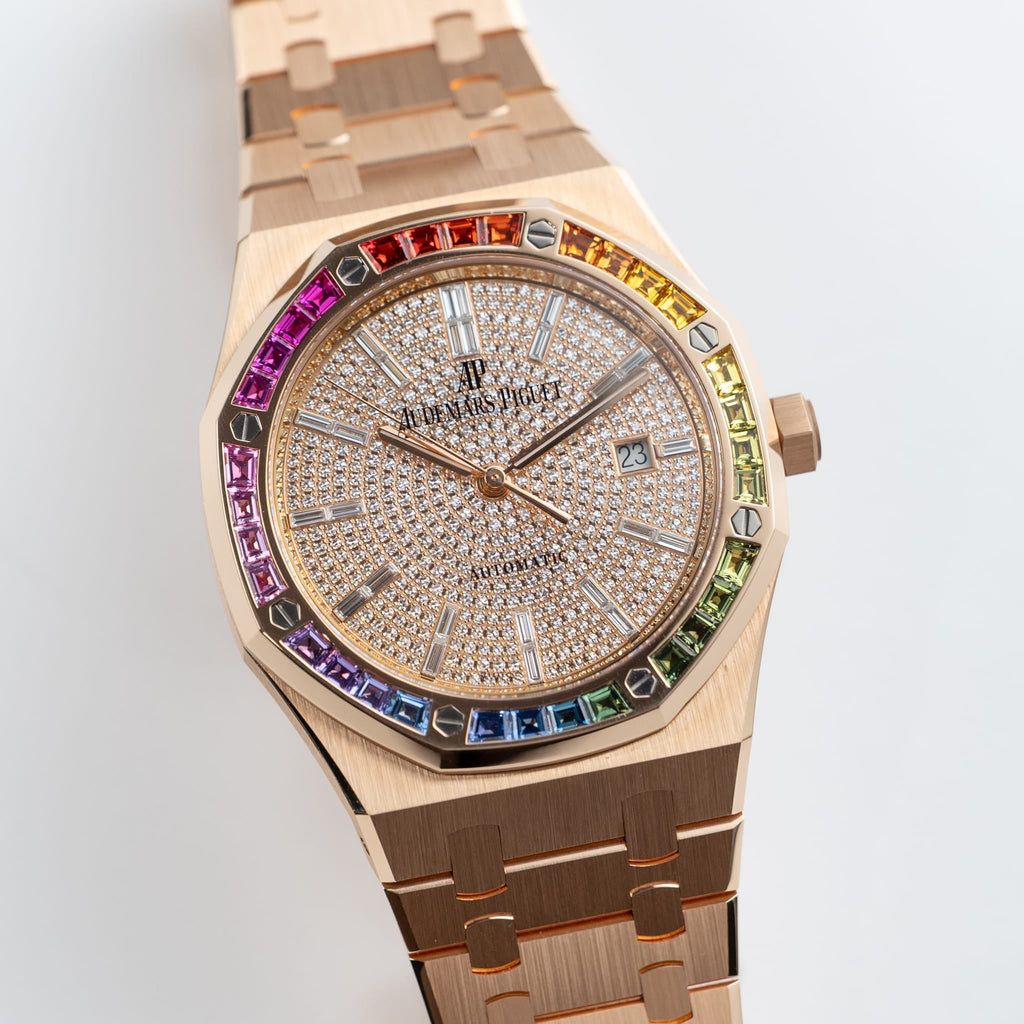 Umbraux A Vauban Rose Gold Rainbow Sapphires