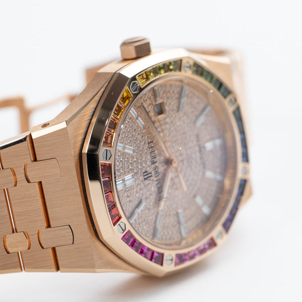 Umbraux A Vauban Rose Gold Rainbow Sapphires