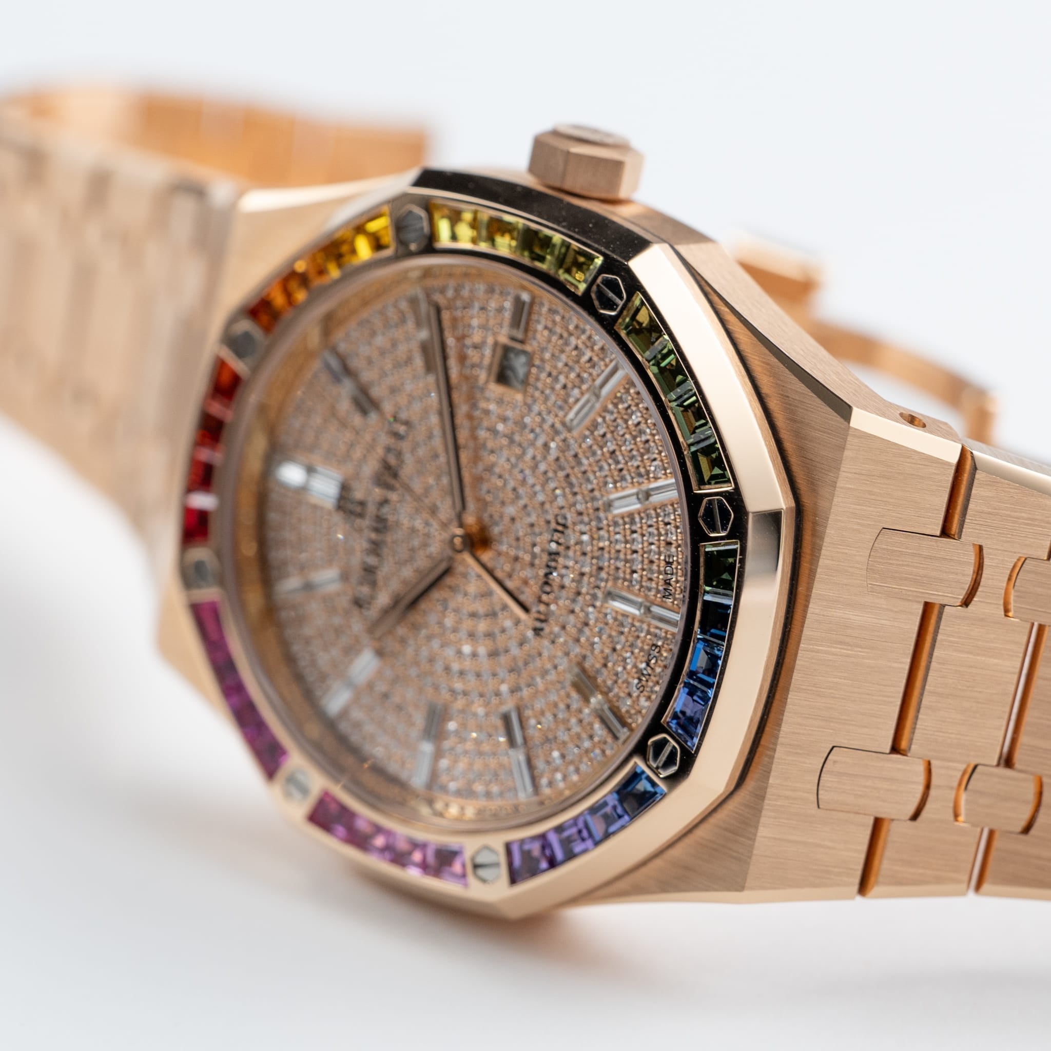 Umbraux A Vauban Rose Gold Rainbow Sapphires