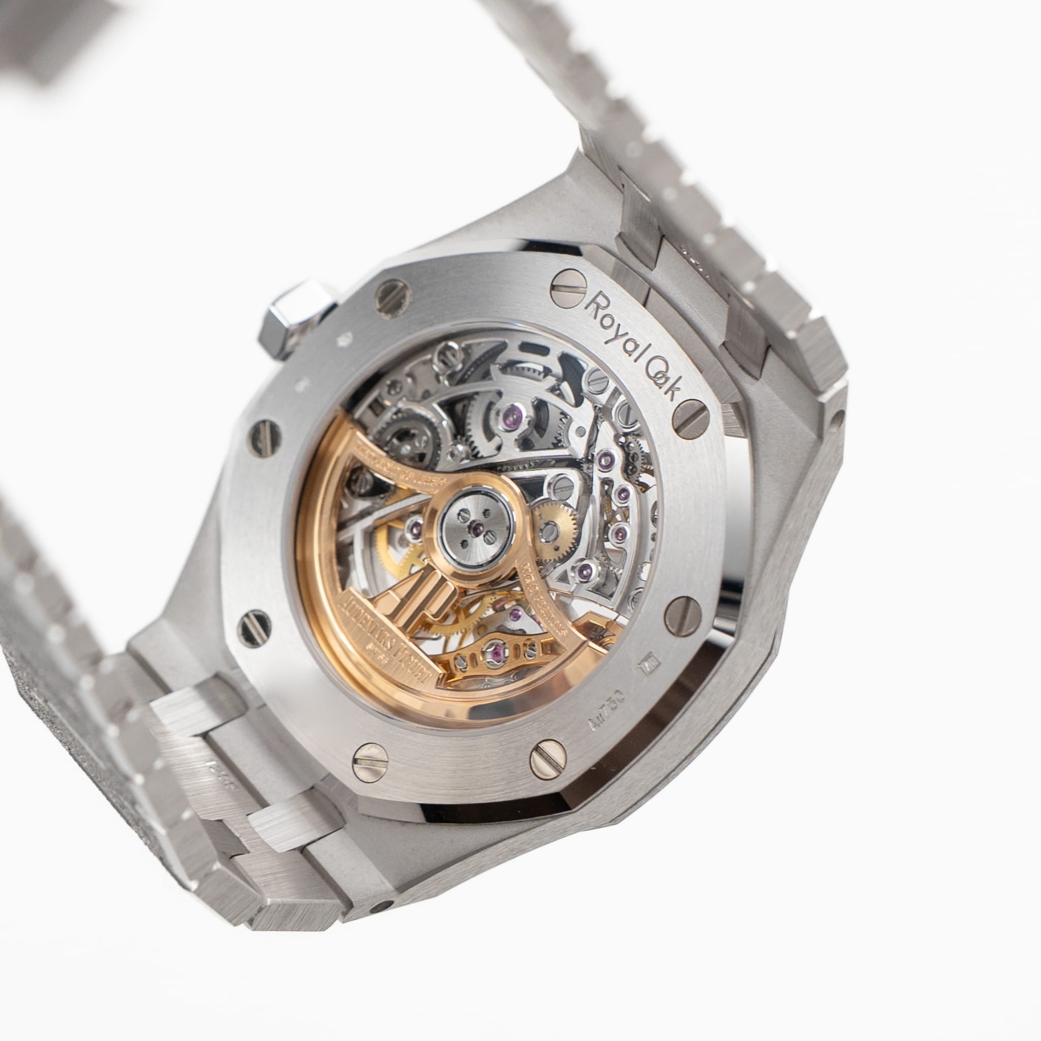 Umbraux A Vauban Double Balance Wheel White Gold Rainbow Sapphires