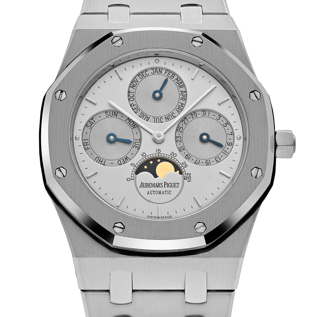 Umbraux A Vauban Perpetual Calendar Stainless Steel Silver