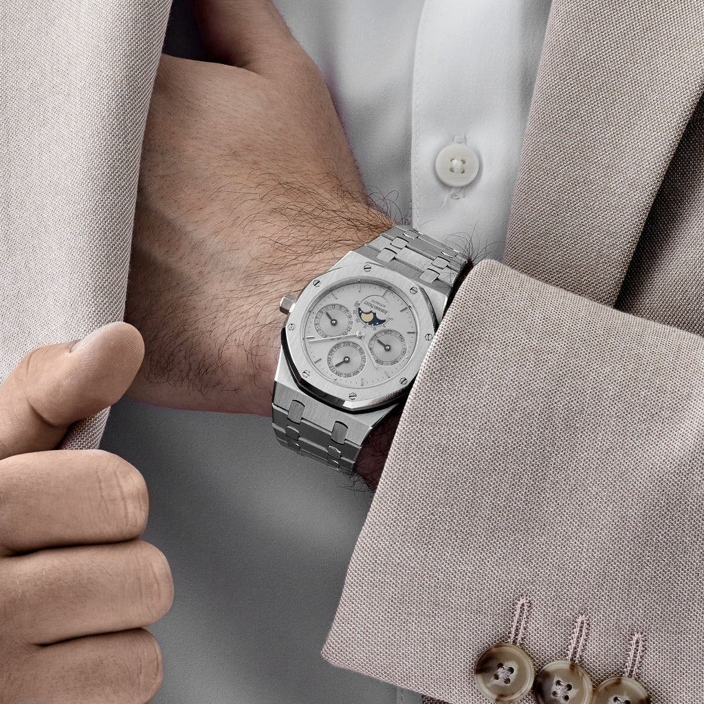 Umbraux A Vauban Perpetual Calendar Stainless Steel Silver
