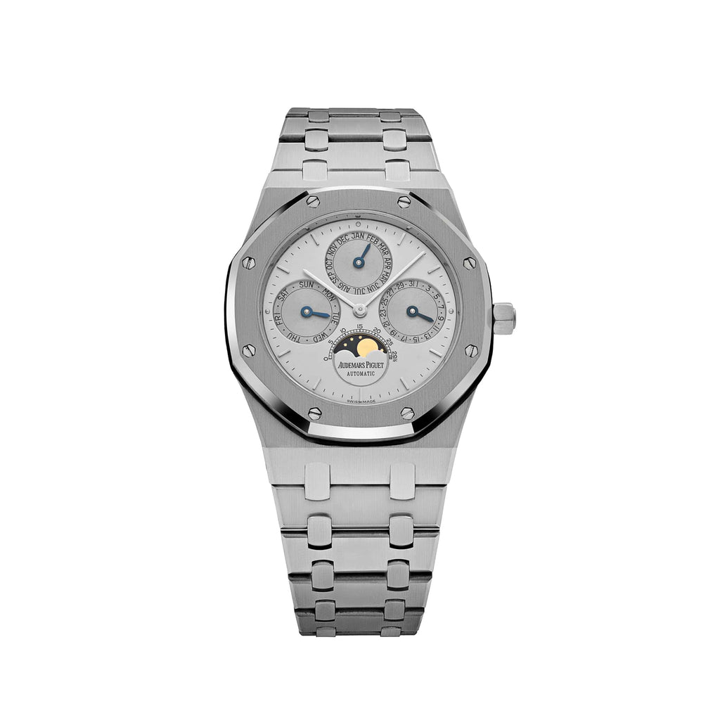 Umbraux A Vauban Perpetual Calendar Stainless Steel Silver