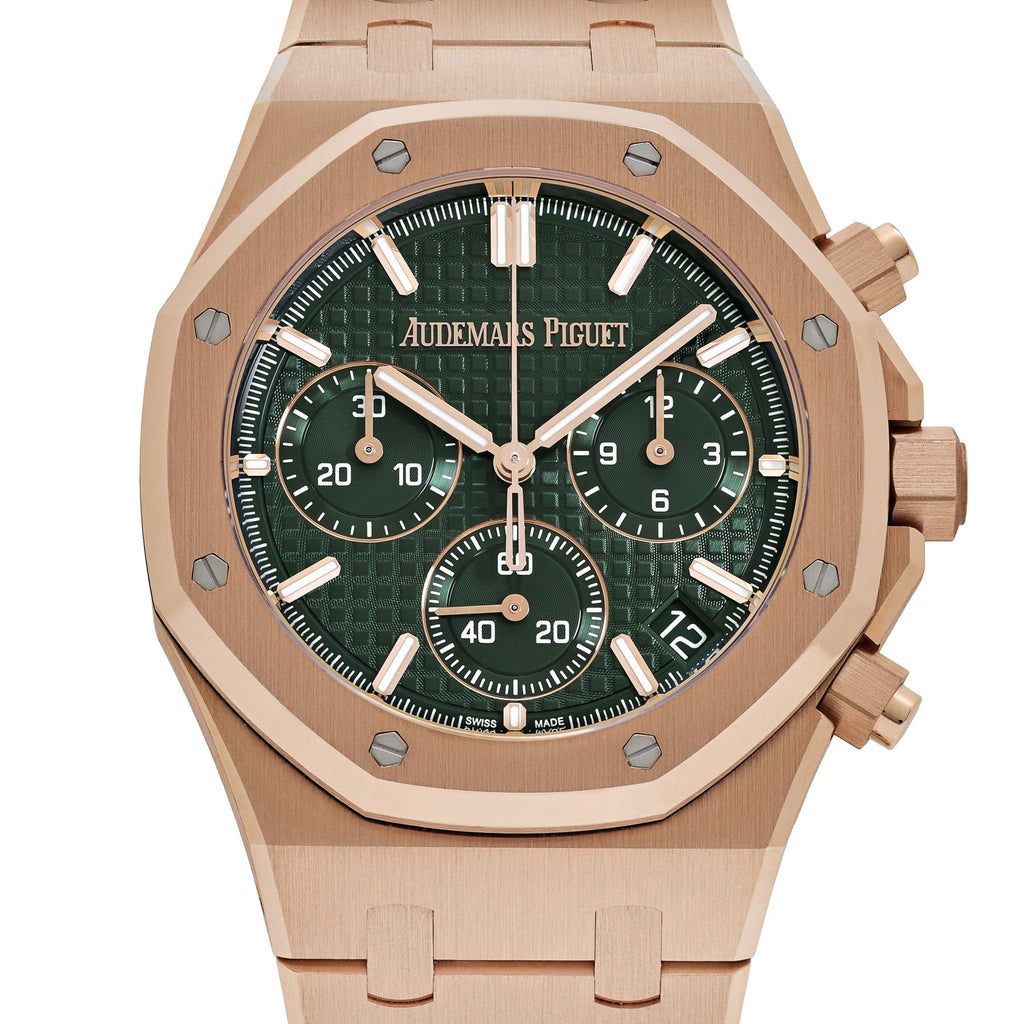 Umbraux A Vauban Chronograph Rose Gold Khaki Green