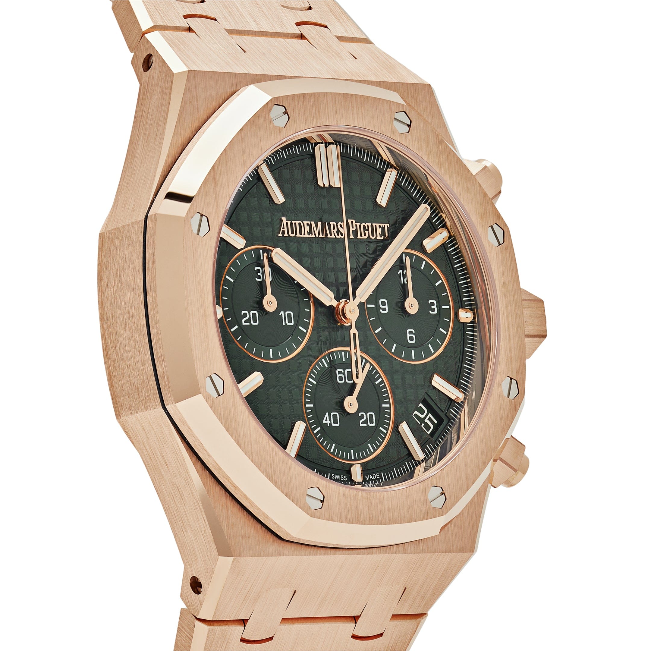 Umbraux A Vauban Chronograph Rose Gold Khaki Green