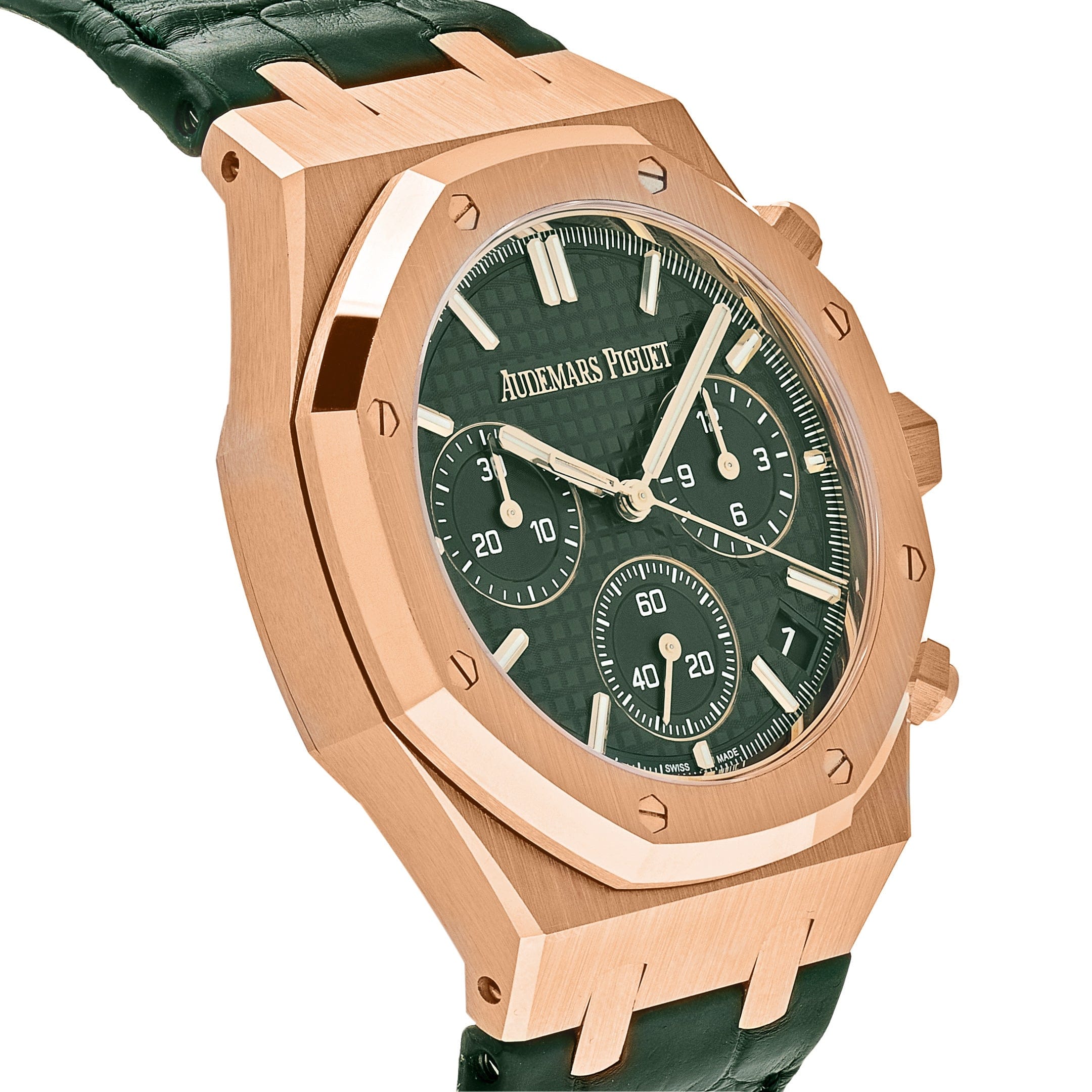 Umbraux A Vauban Chronograph Rose Gold Green
