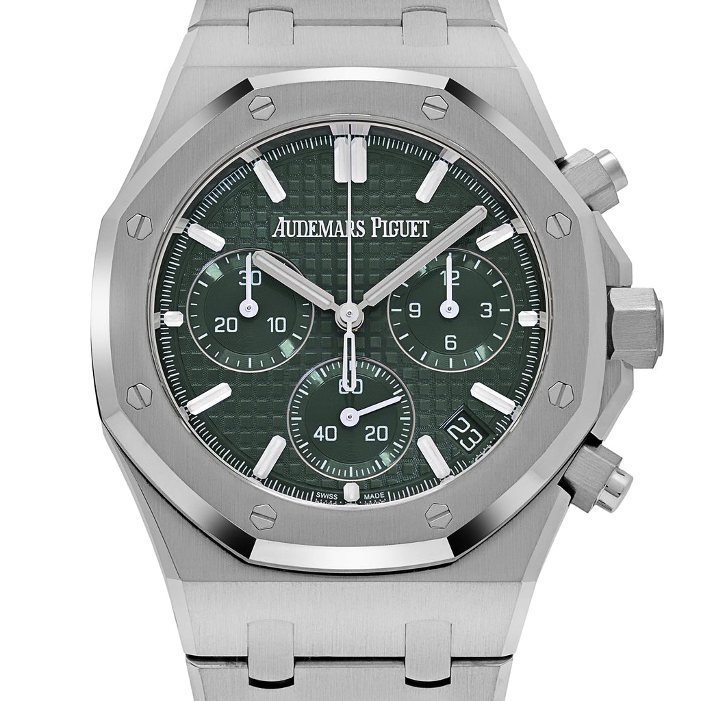 Umbraux A Vauban Chronograph Stainless Steel Green