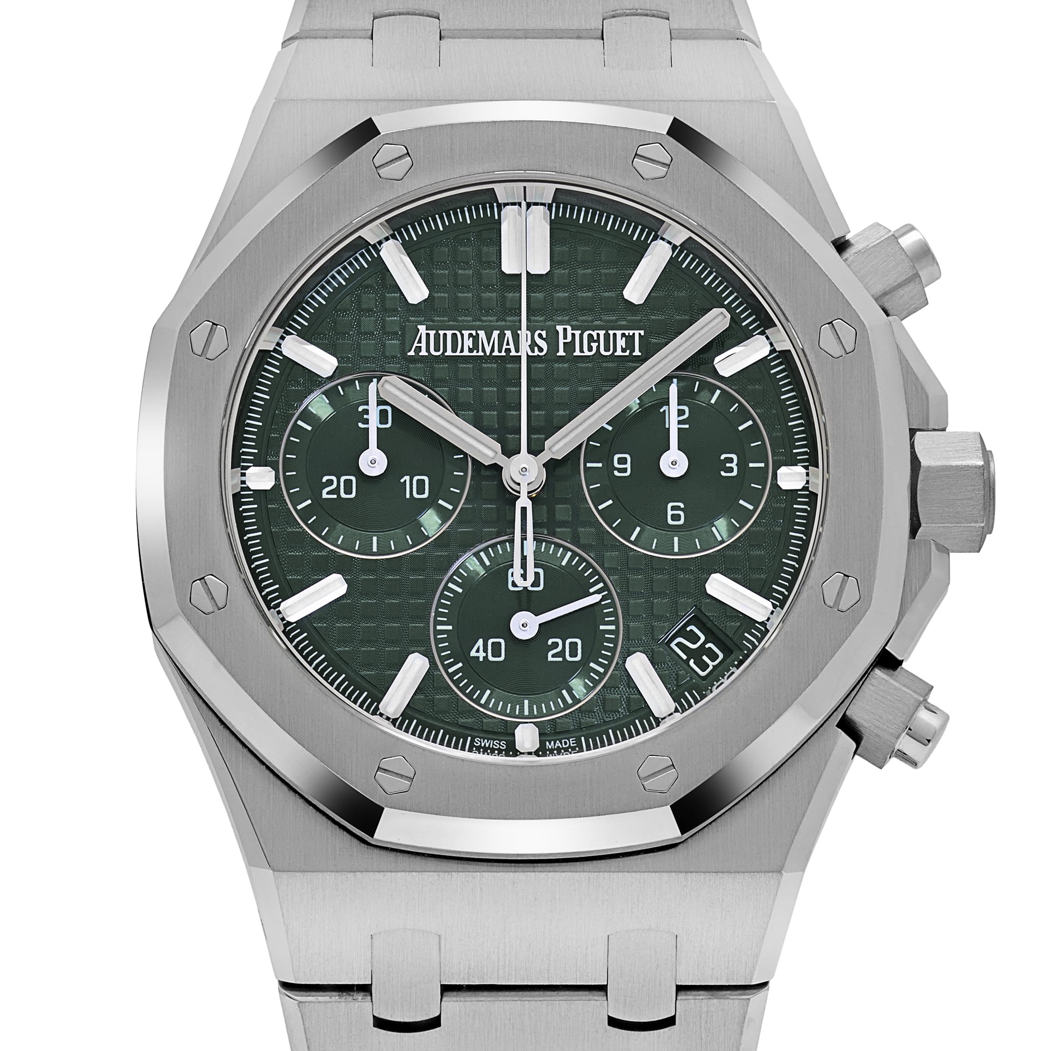 Umbraux A Vauban Chronograph Stainless Steel Green