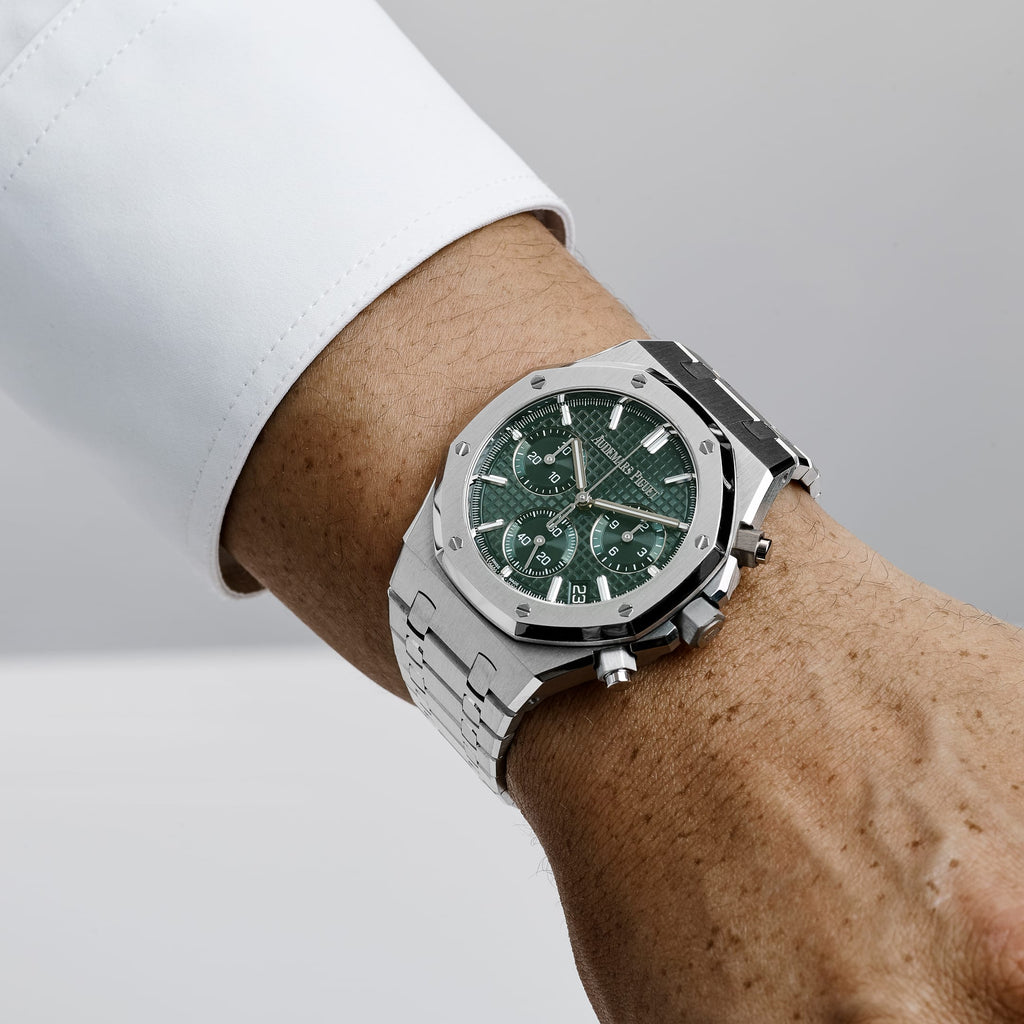 Umbraux A Vauban Chronograph Stainless Steel Green