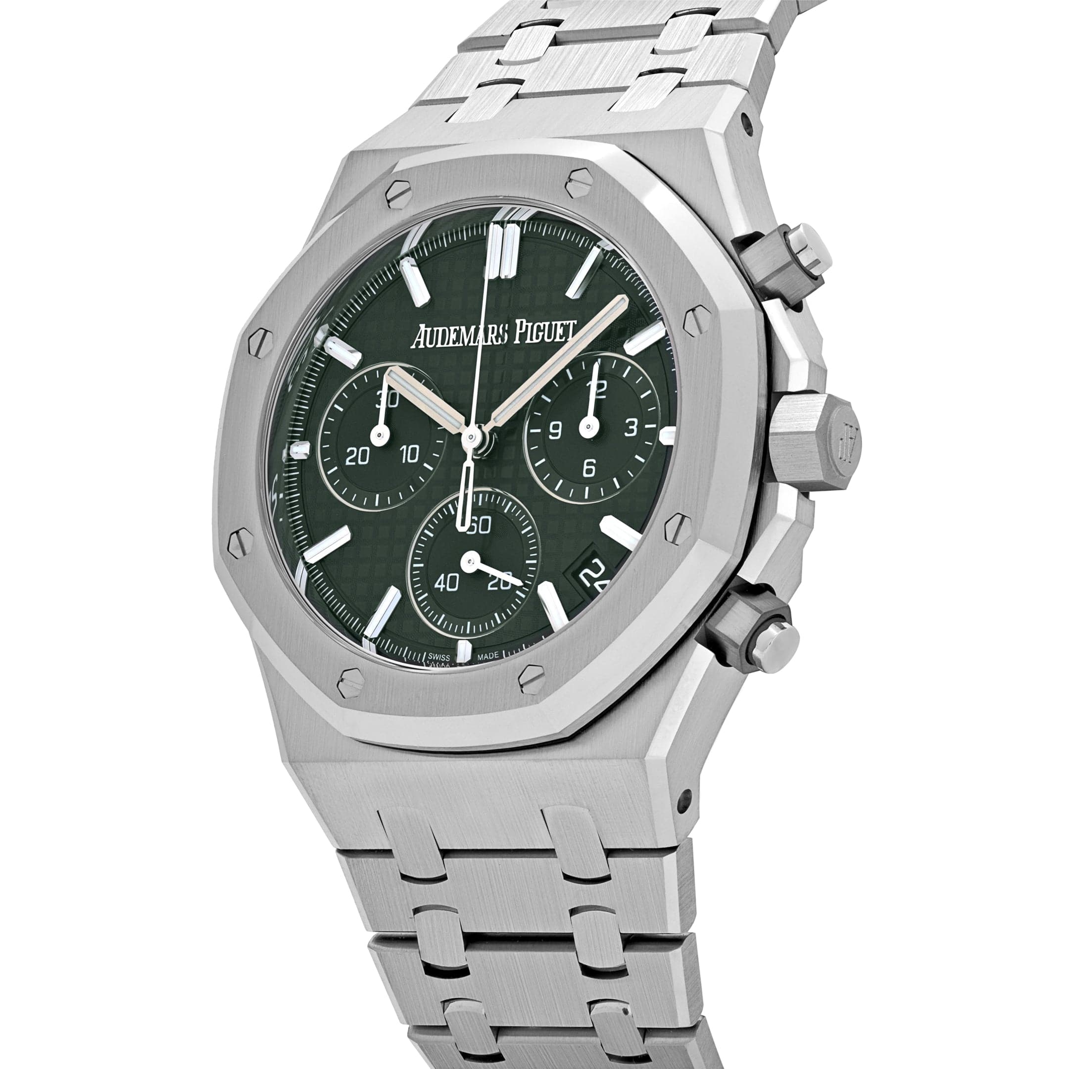 Umbraux A Vauban Chronograph Stainless Steel Green