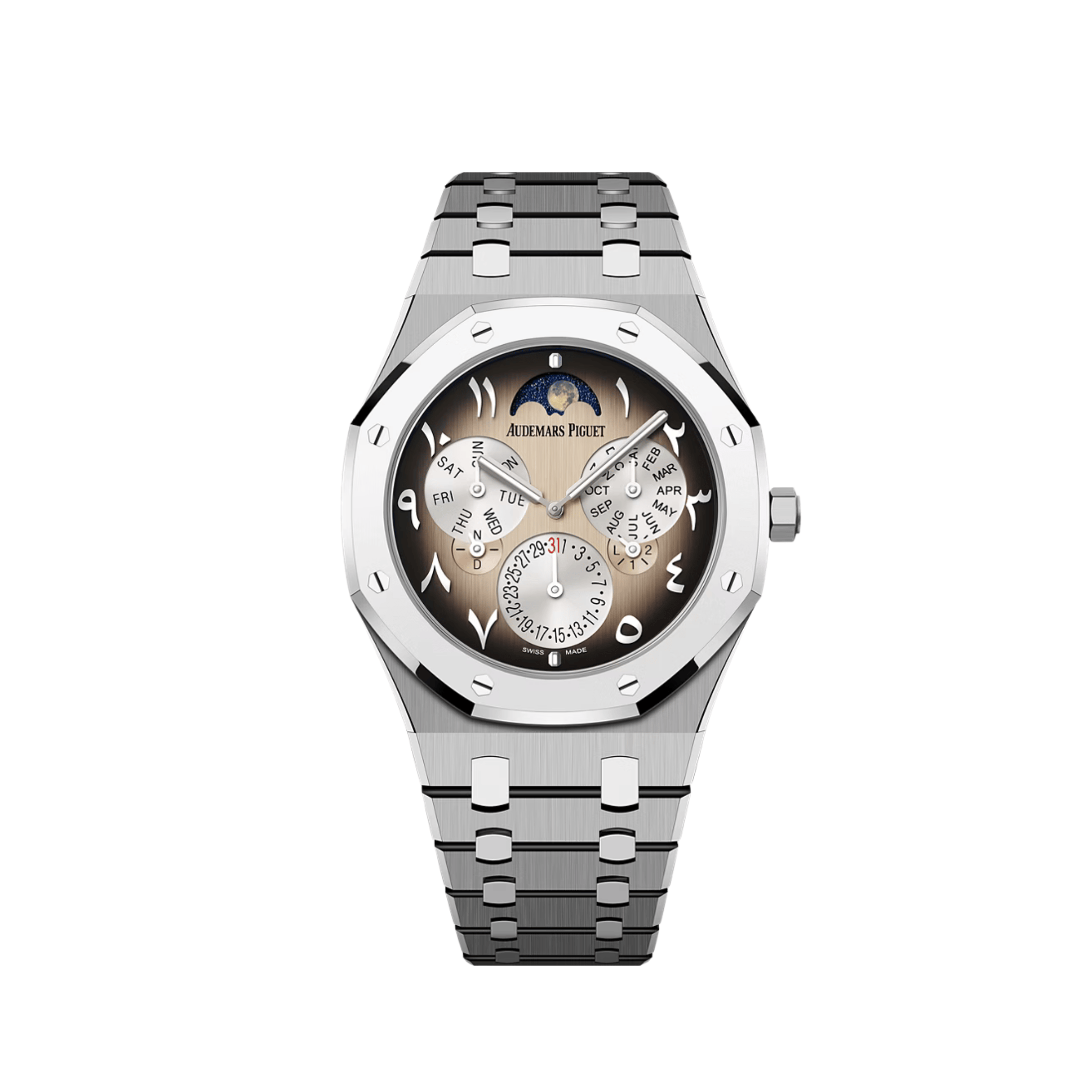 Umbraux A Vauban Perpetual Calendar Titanium Ivory VIP