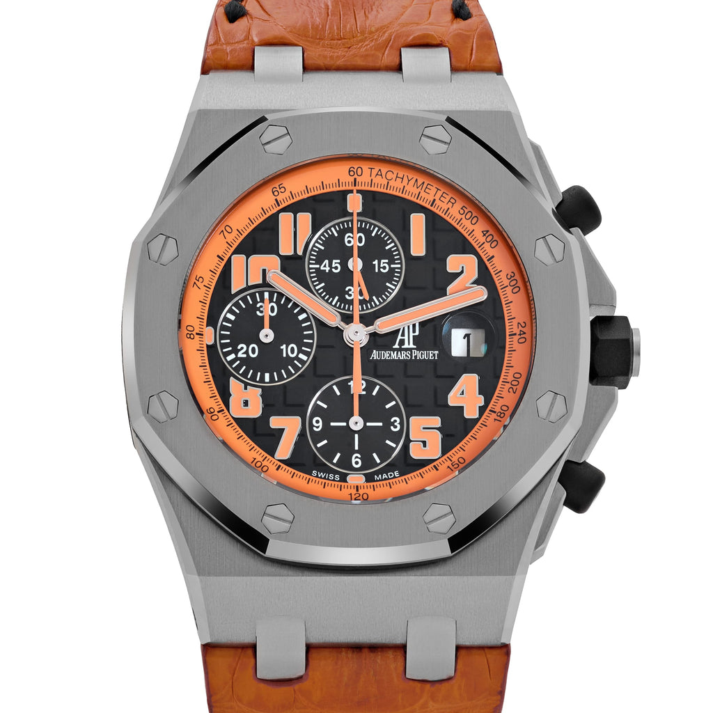 Umbraux A Vauban Sport Chronograph Stainless Steel Black Orange
