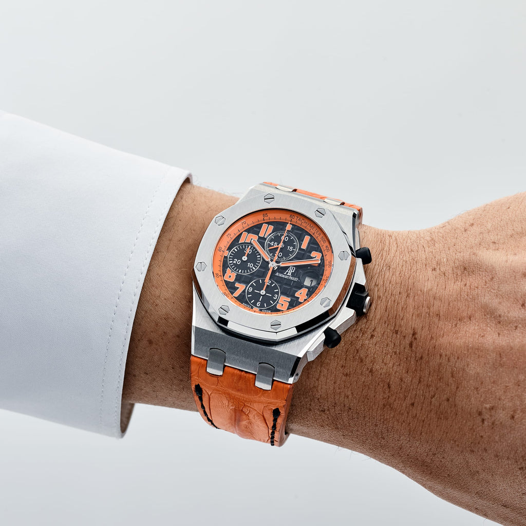 Umbraux A Vauban Sport Chronograph Stainless Steel Black Orange