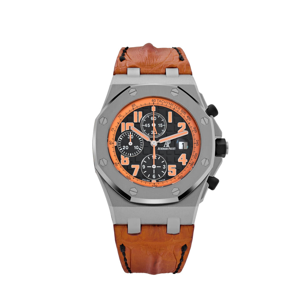 Umbraux A Vauban Sport Chronograph Stainless Steel Black Orange
