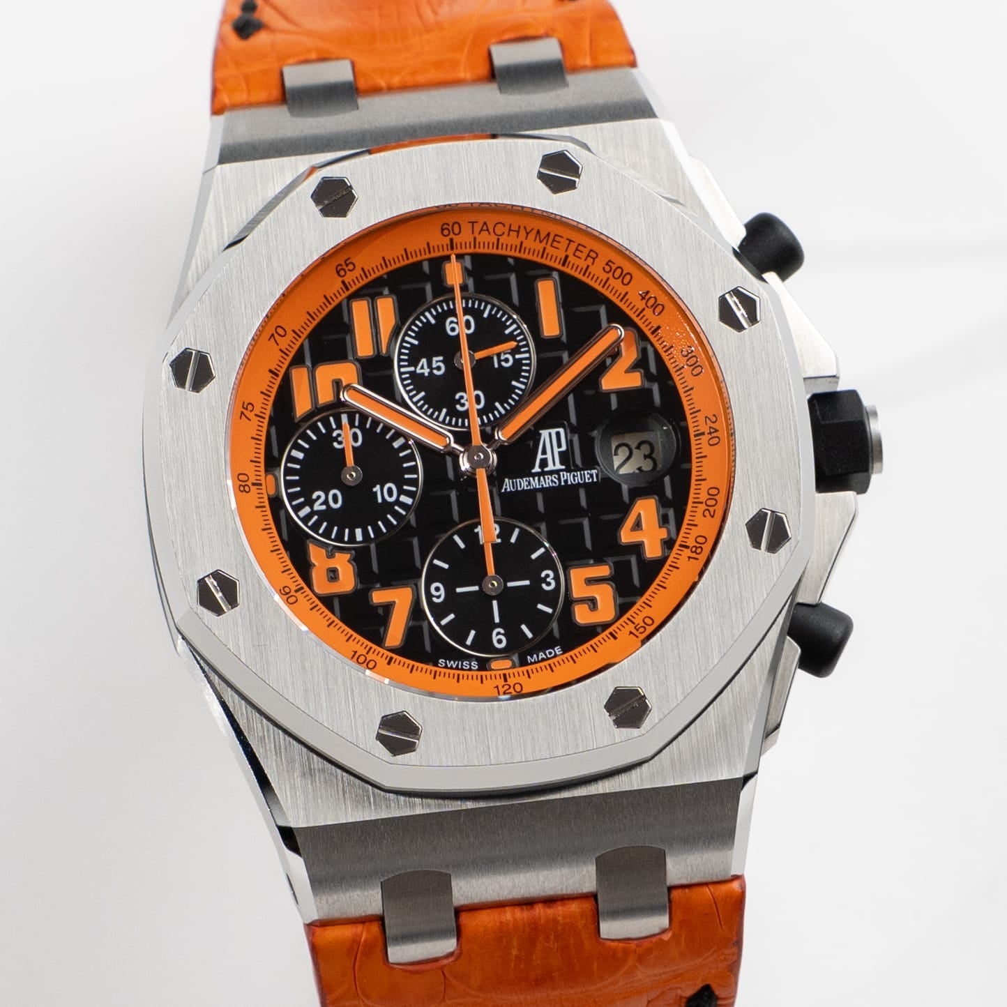 Umbraux A Vauban Sport Chronograph Stainless Steel Black Orange