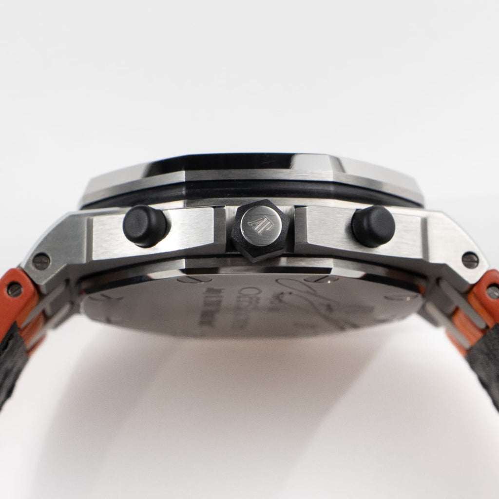 Umbraux A Vauban Sport Chronograph Stainless Steel Black Orange