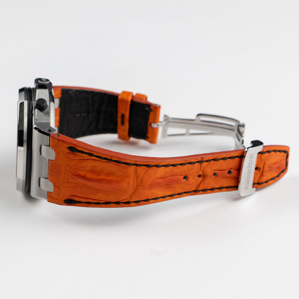 Umbraux A Vauban Sport Chronograph Stainless Steel Black Orange