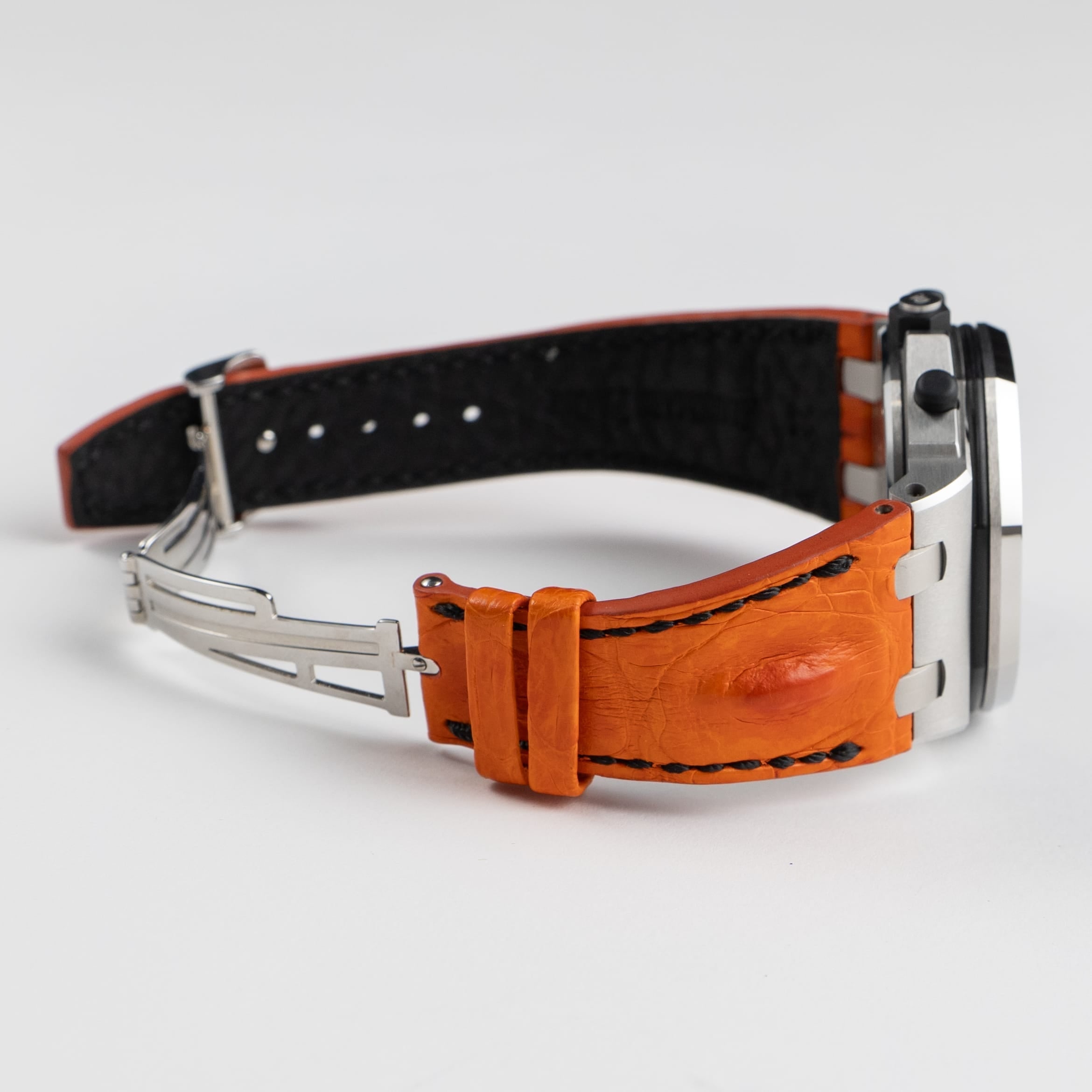 Umbraux A Vauban Sport Chronograph Stainless Steel Black Orange
