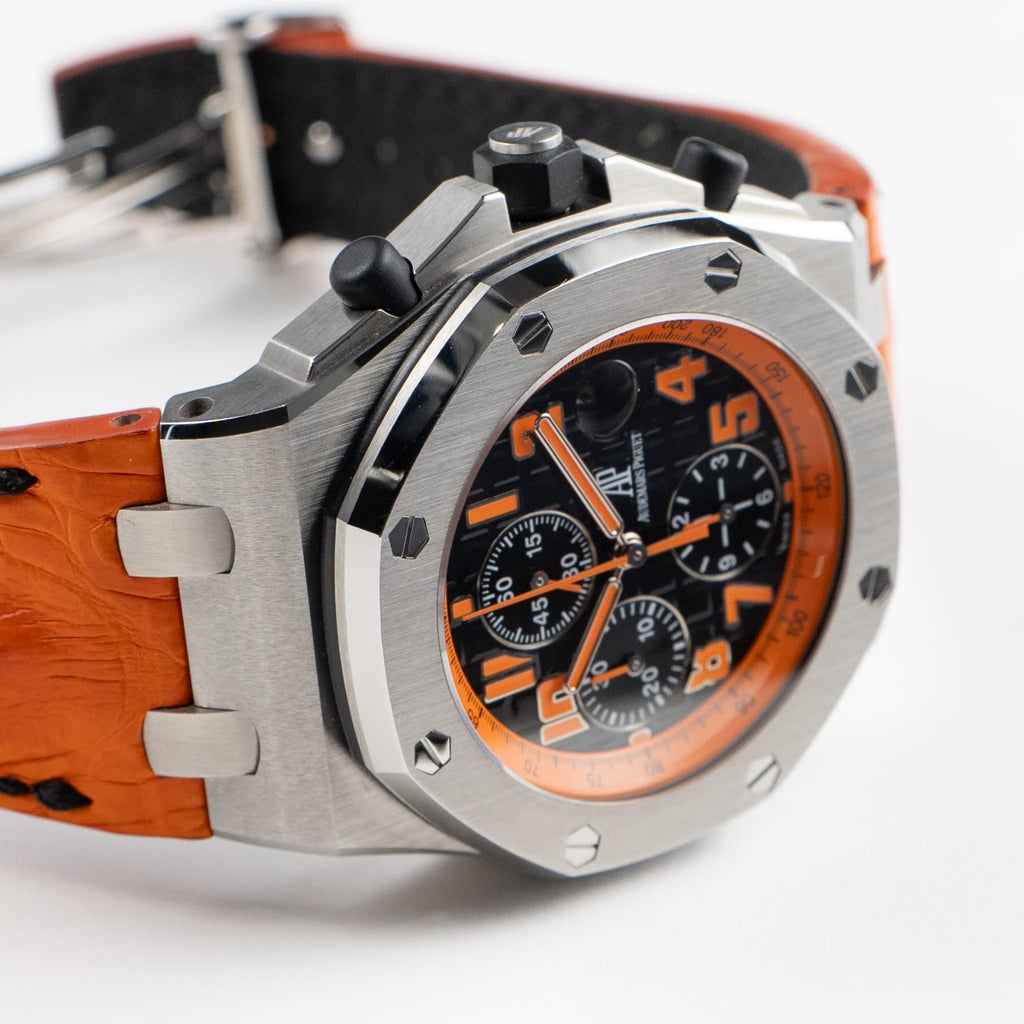 Umbraux A Vauban Sport Chronograph Stainless Steel Black Orange