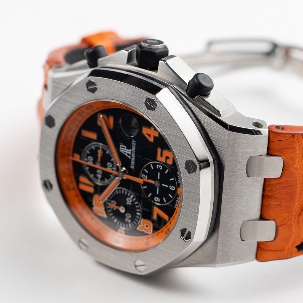 Umbraux A Vauban Sport Chronograph Stainless Steel Black Orange