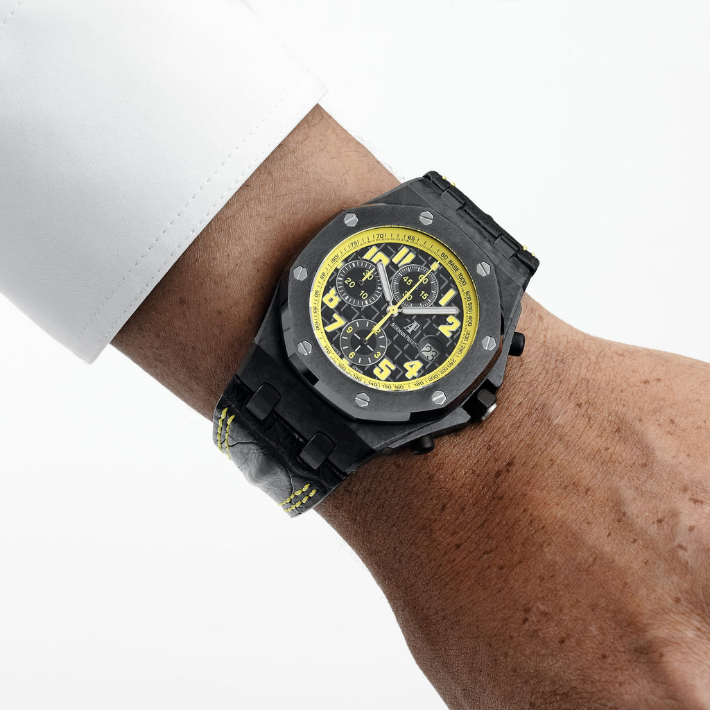 Umbraux A Bumble Bee Vauban Sport Chronograph Carbon Black