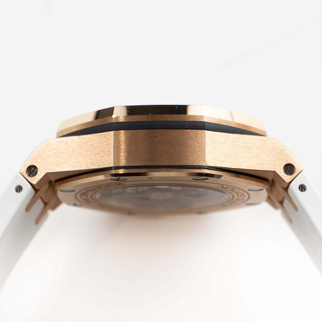 Umbraux A Vauban Sport Chronograph Rose Gold White