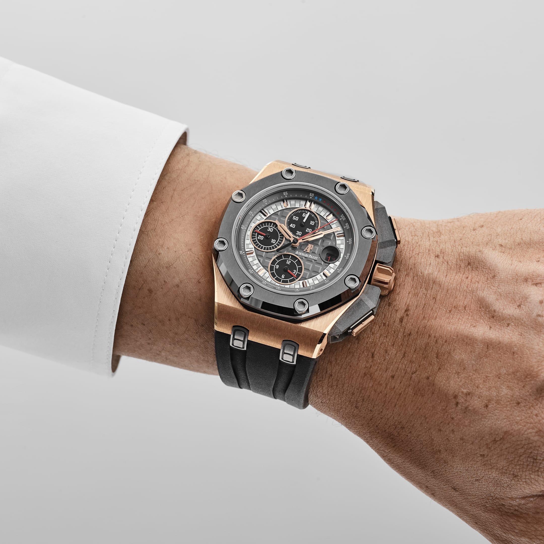 Umbraux A Vauban Sport Chronograph Rose Gold Grey