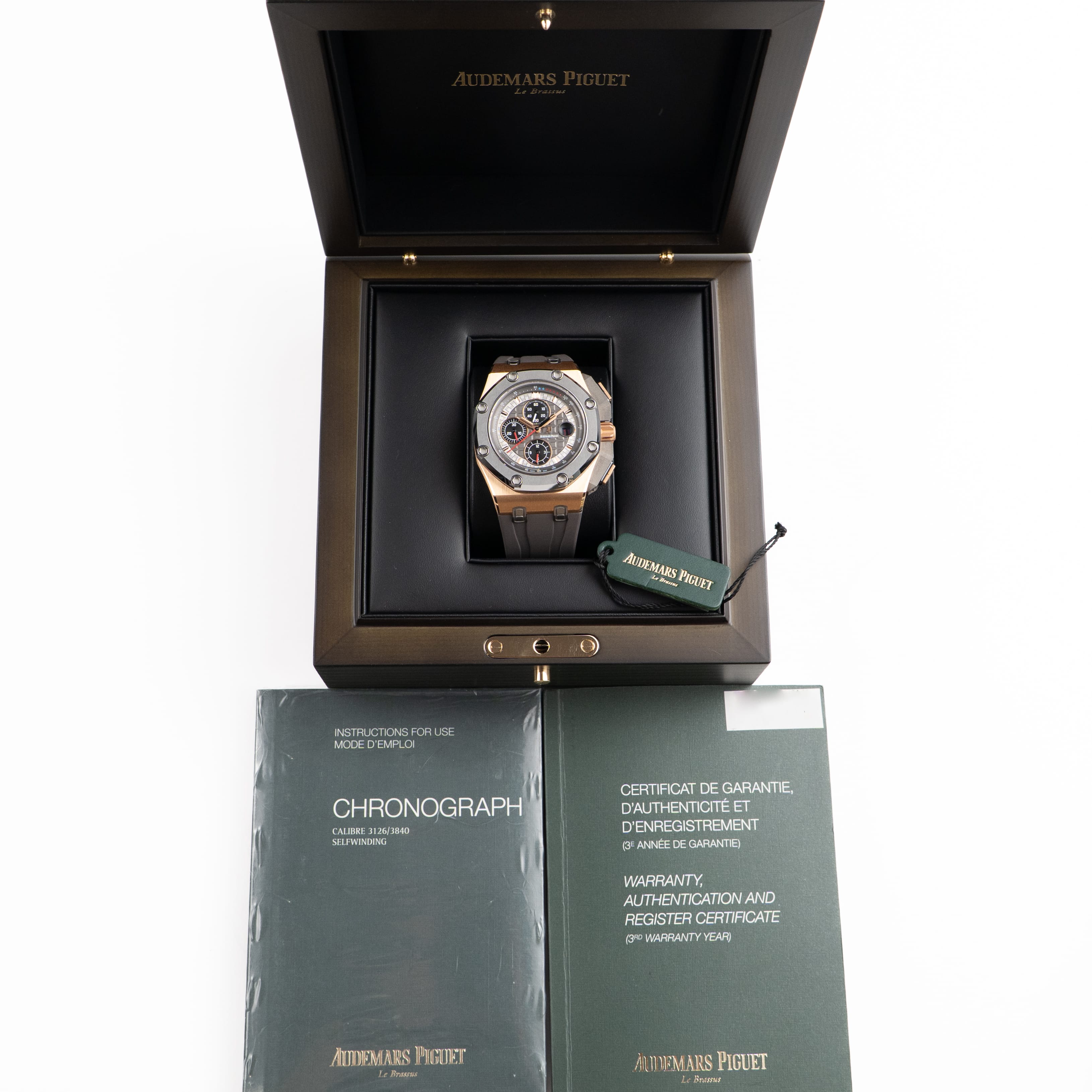 Umbraux A Vauban Sport Chronograph Rose Gold Grey