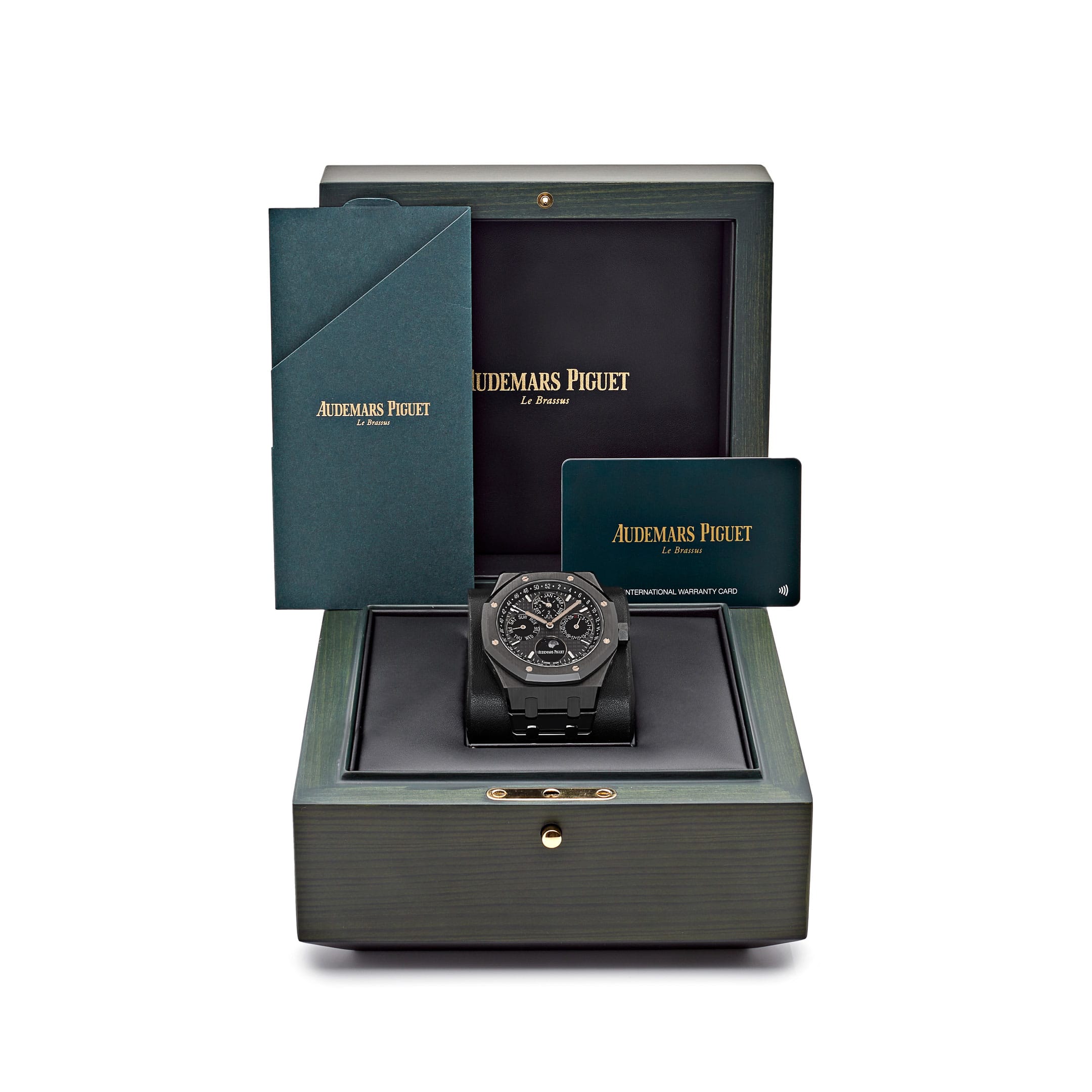 Umbraux A Vauban Perpetual Calendar Black Ceramic