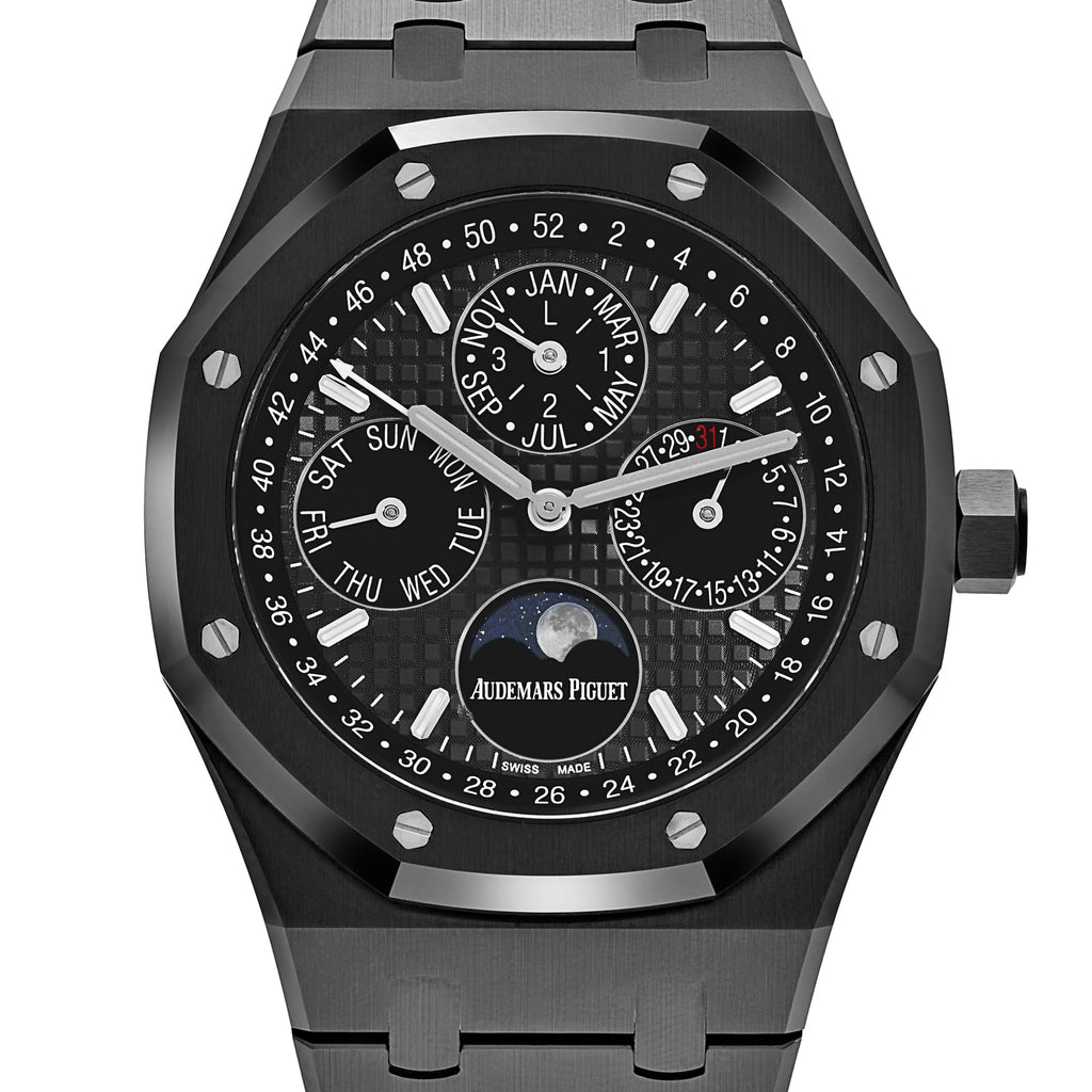 Umbraux A Vauban Perpetual Calendar Black Ceramic