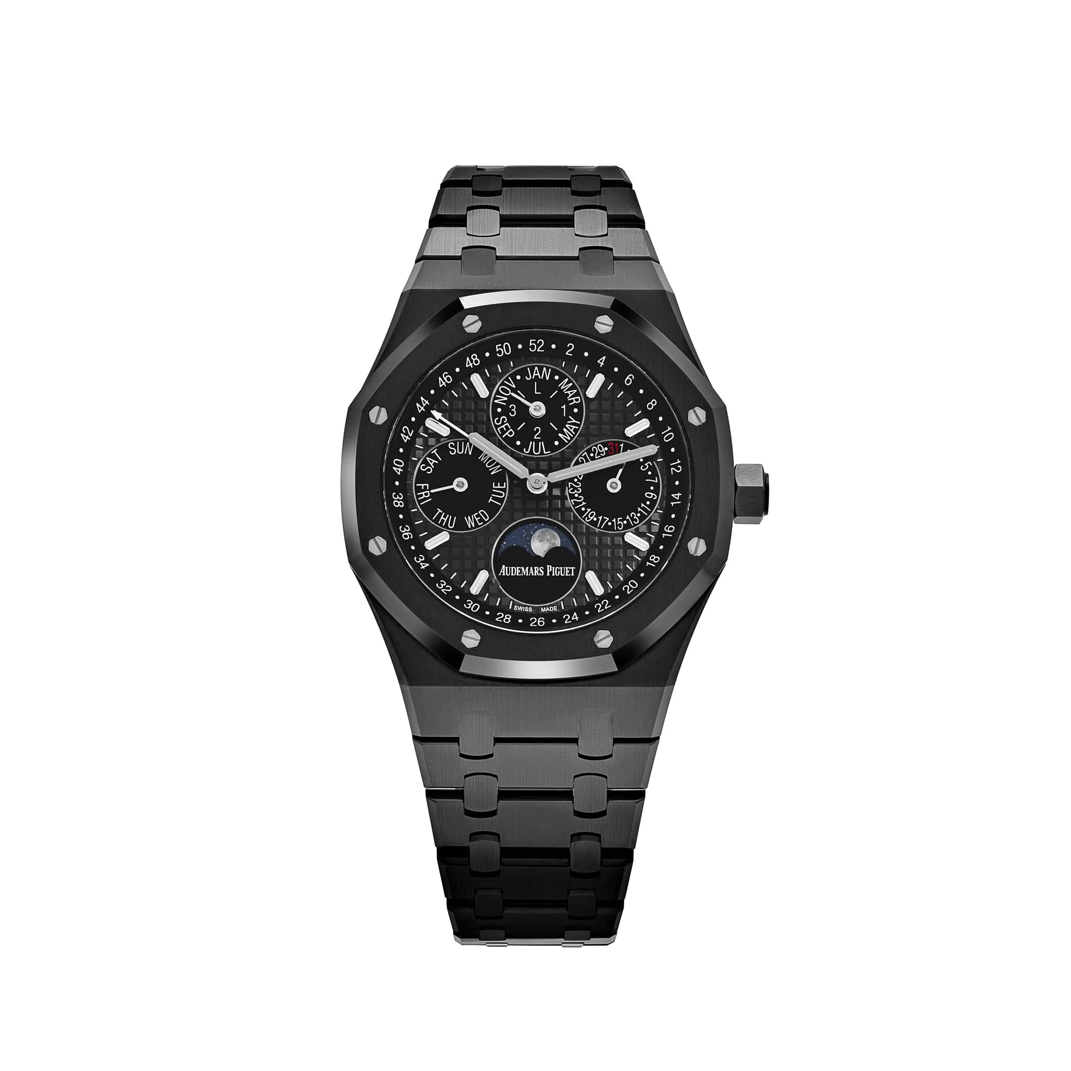 Umbraux A Vauban Perpetual Calendar Black Ceramic