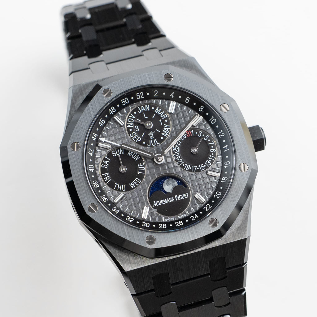 Umbraux A Vauban Perpetual Calendar Black Ceramic