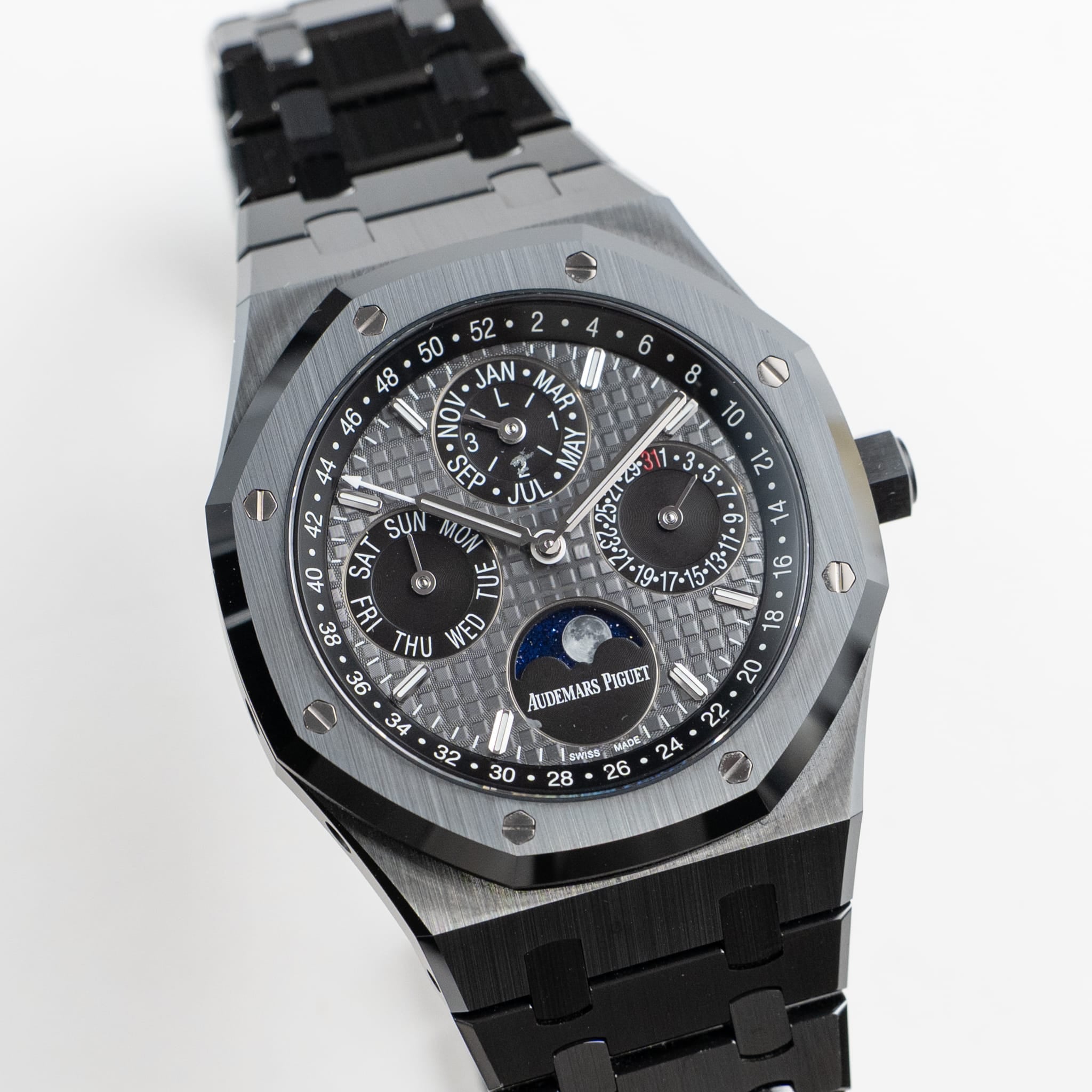 Umbraux A Vauban Perpetual Calendar Black Ceramic