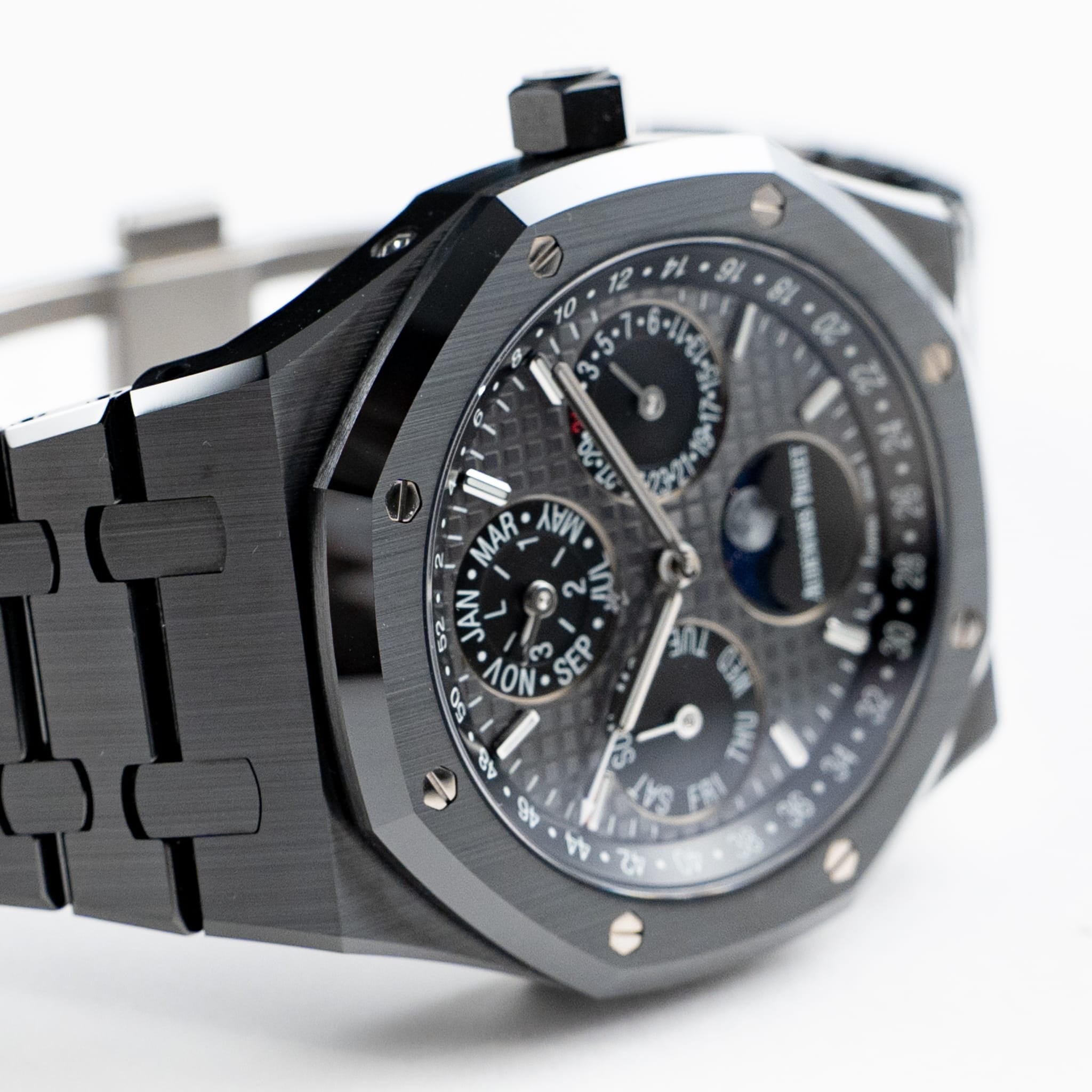 Umbraux A Vauban Perpetual Calendar Black Ceramic