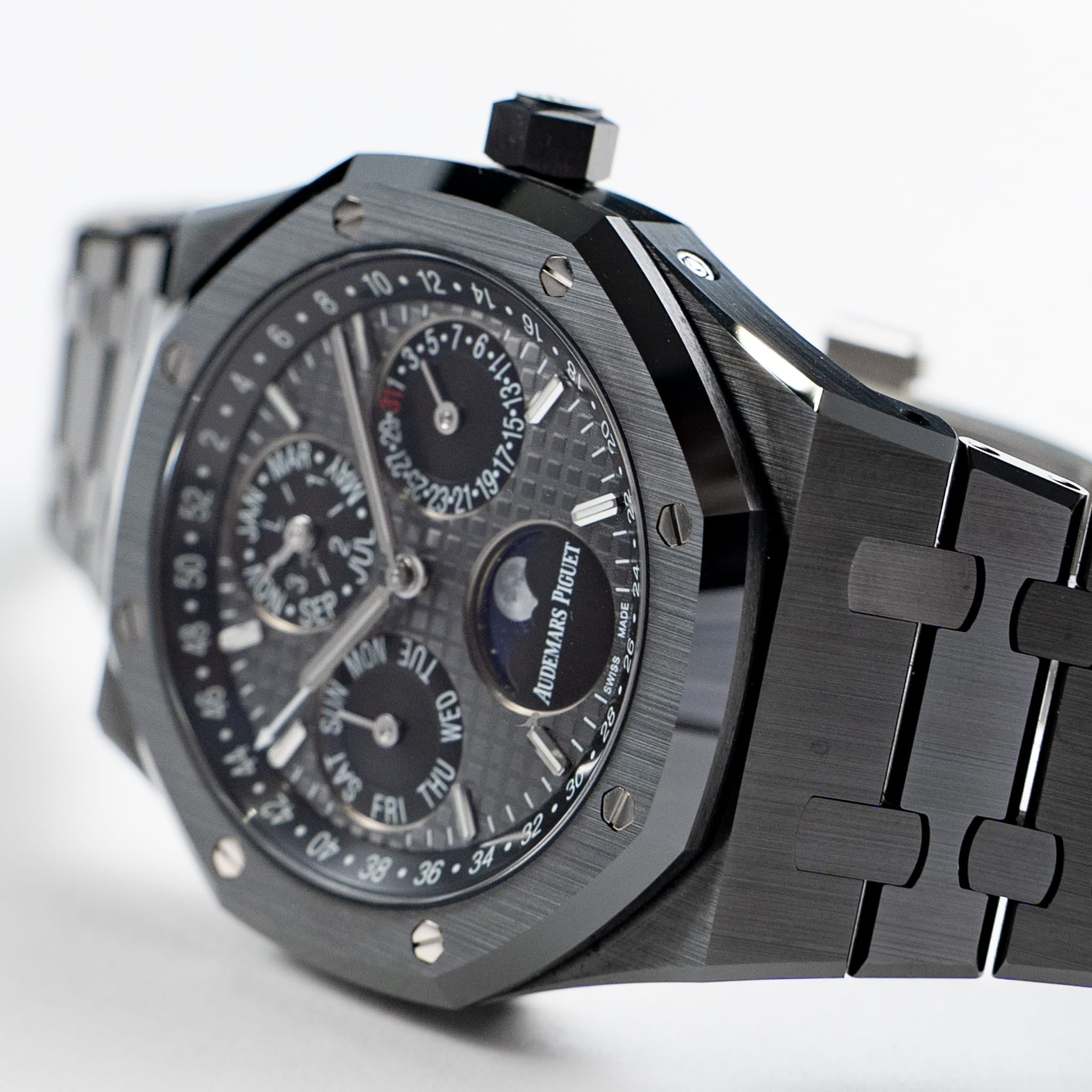 Umbraux A Vauban Perpetual Calendar Black Ceramic