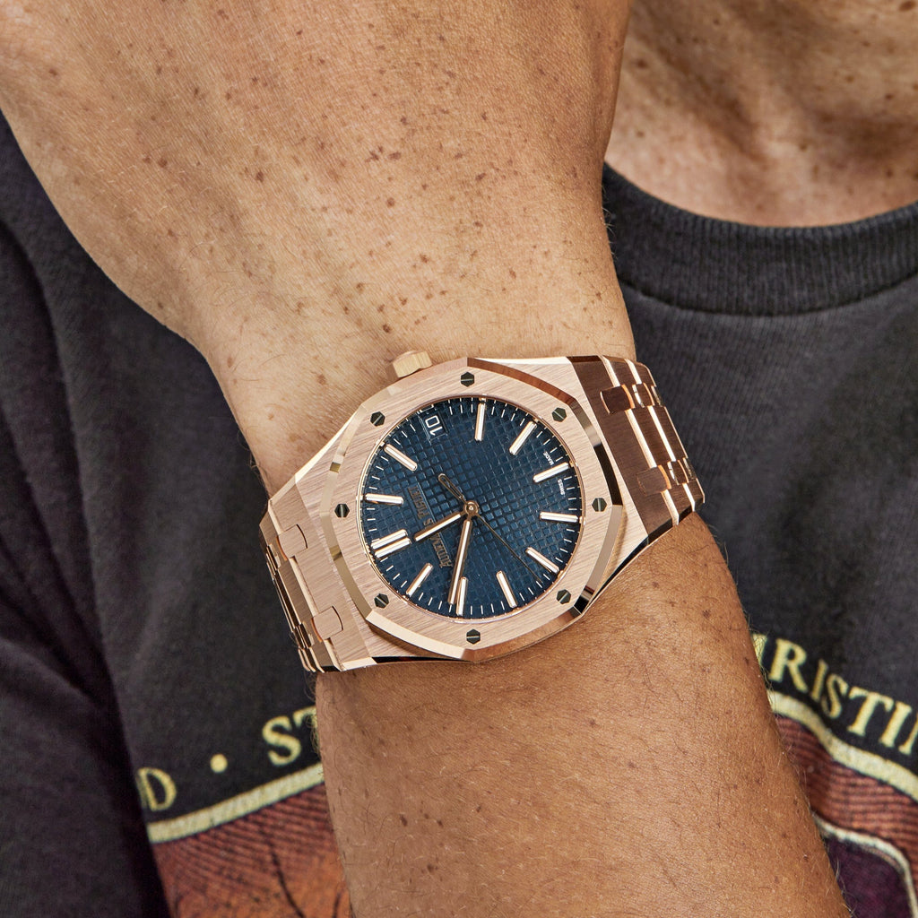 Umbraux A Vauban Rose Gold Blue
