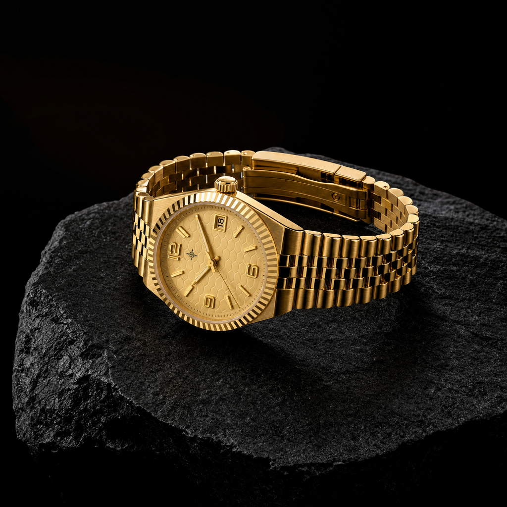 Umbraux Date 41mm President – Or