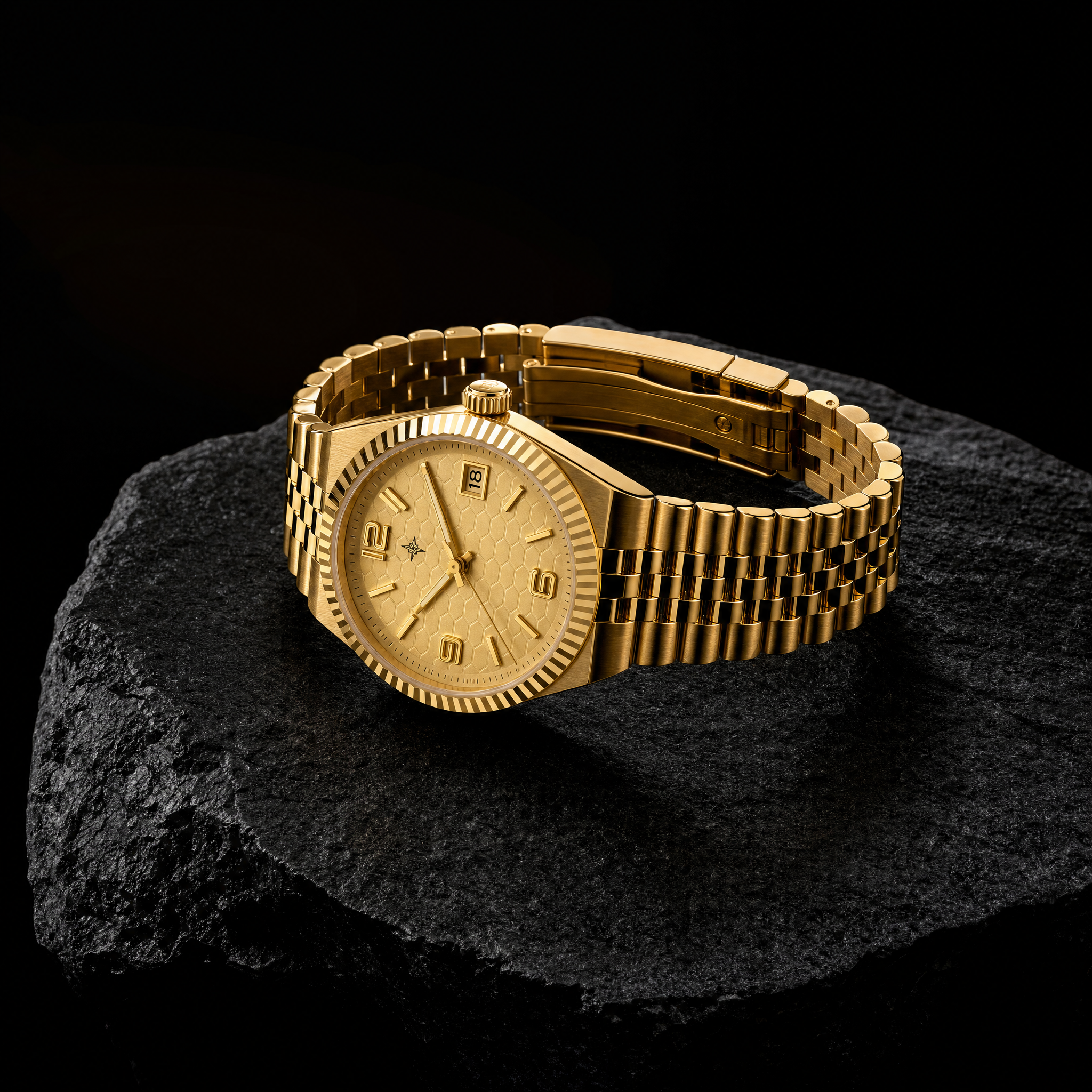 Umbraux Date 41mm President – Or