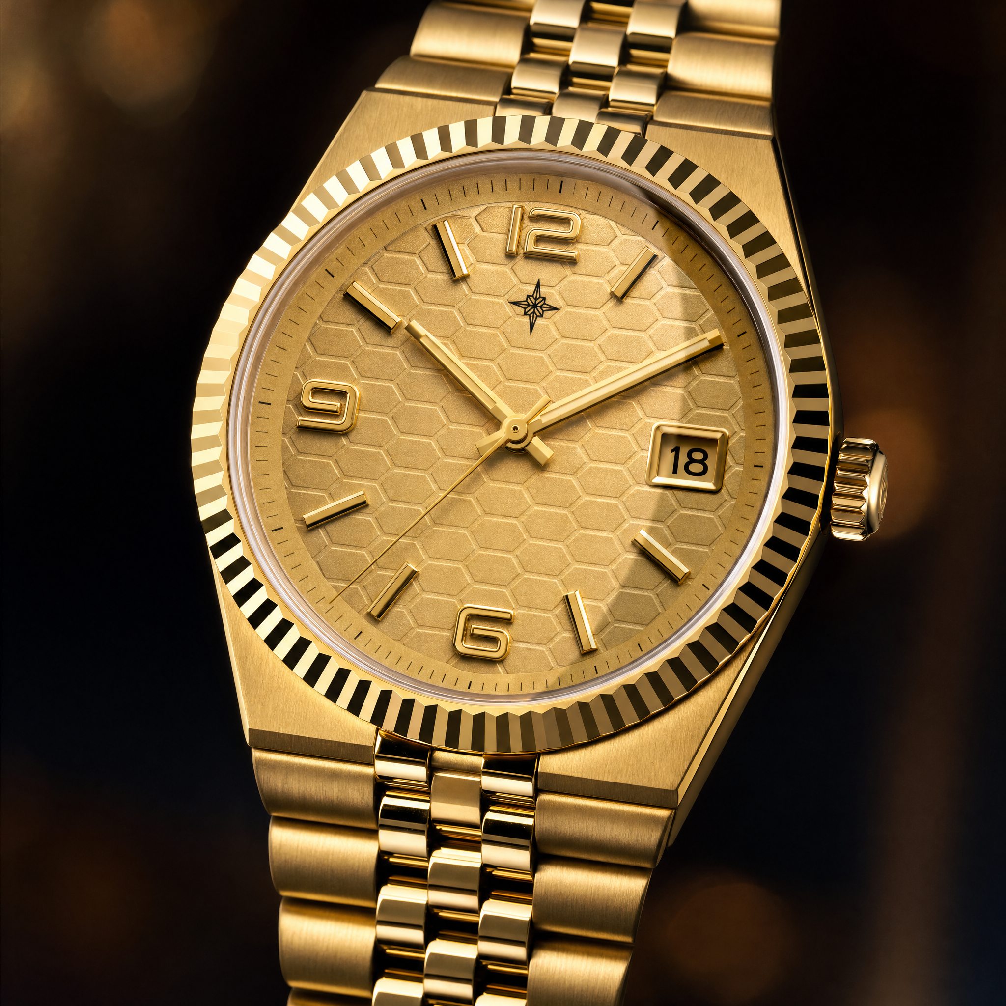 Umbraux Date 41mm President – Or