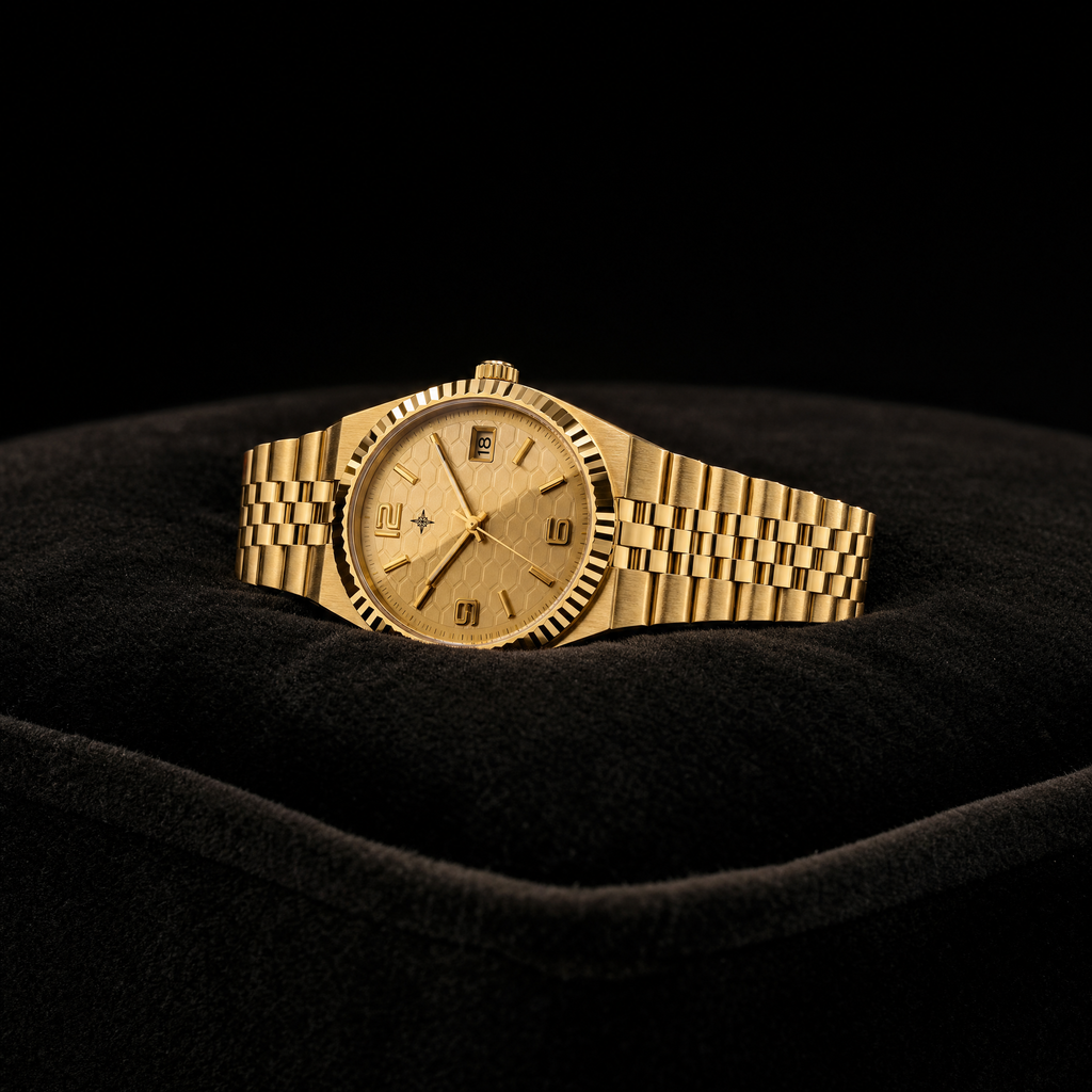 Umbraux Date 41mm President – Or
