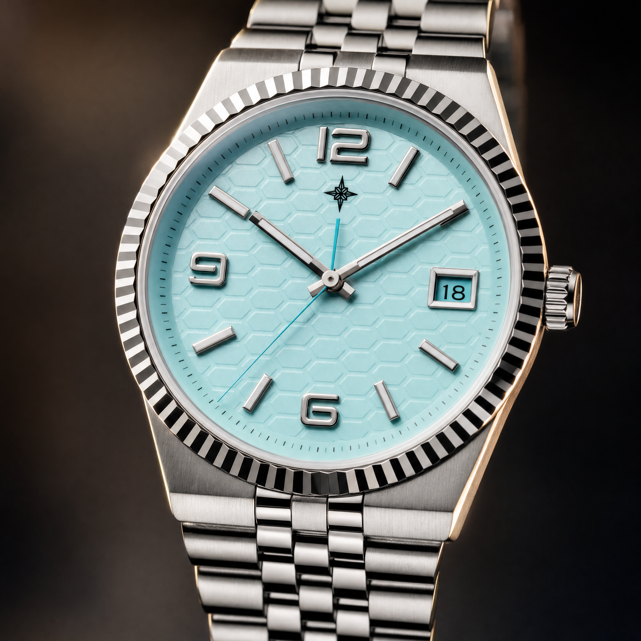 Umbraux Date 41mm President – Tiffany