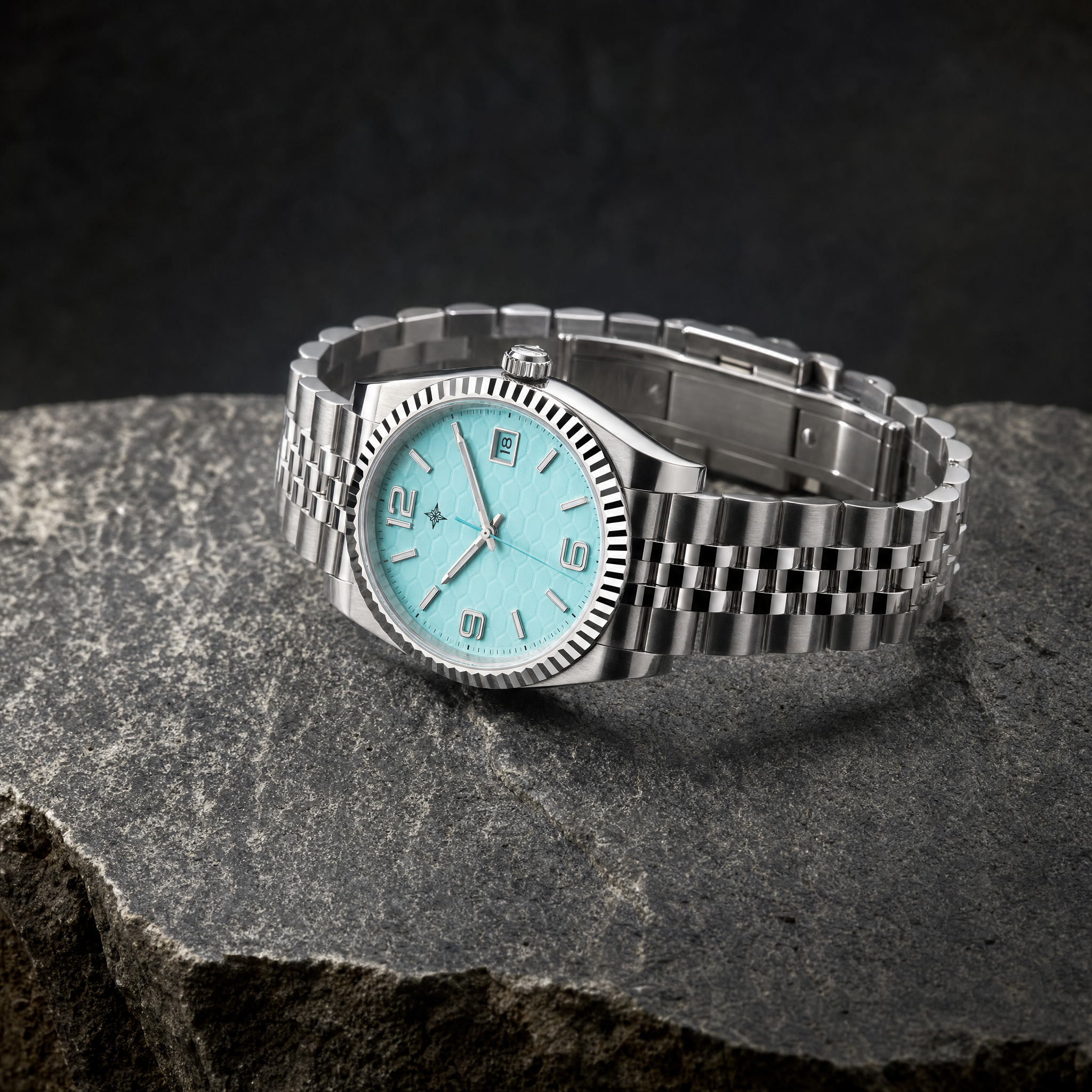 Umbraux Date 41mm President – Tiffany