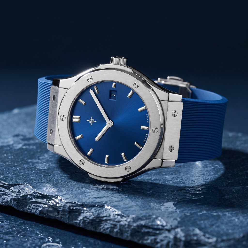 Umbraux Fusion 42mm Argent – Azure