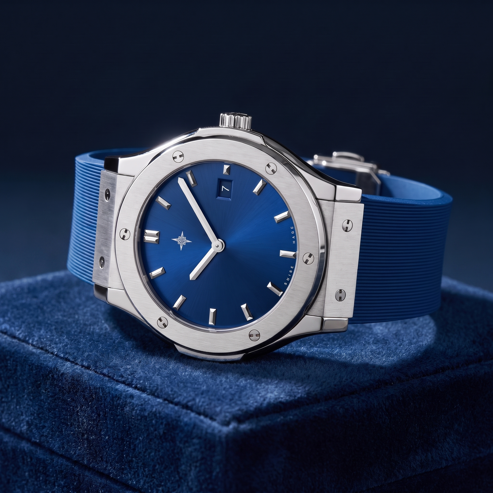 Umbraux Fusion 42mm Argent – Azure